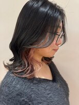 イーストハムヘッドショップ(EAST HAM head shop) インナーカラーピンクベージュ