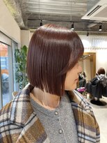 アドア 横浜(ADORE)&nbsp;【ADORE横浜】ピンクブラウン×ボブ