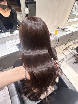 アルーシェ 新宿店(Alushe) 韓国レイヤー×グレージュ×髪質改善