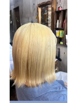 プラメーラ(PRAMEERA) 抜きっぱなしブリーチ/ハイトーンブロンド/ブロンドヘア