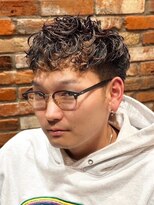 ヒロギンザバーバーショップ 大宮店(HIRO GINZA BARBER SHOP) 大宮　無造作パーマ