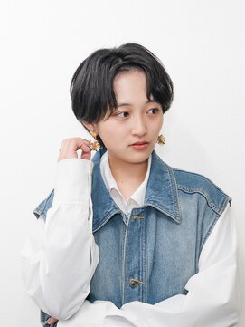 ムクヘアー(muk hair) ハンサムショート×ナチュラルブラック