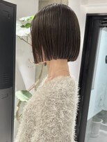 ヨーク(YOKE)&nbsp;【YOKE】ミルクティーベージュヘーゼルベージュレイヤーボブ