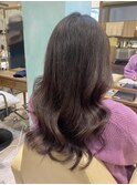 大人女性人気｜モーブピンク×モテ髪ロング【越谷】