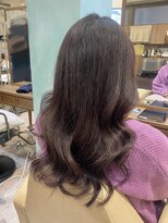 コトナ 越谷店 大人女性人気|モーブピンク×モテ髪ロング【越谷】