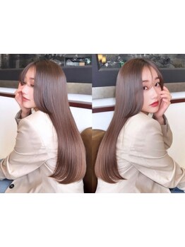 『憧れのツヤ・感動の髪質になれる』業界トップクラスのストレート技術、薬剤を導入！圧倒的ダメージレス☆