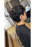 [男性人気No1] カット＋新パーマ　￥15950→￥13750