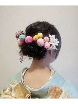 ウィスプ 赤羽店(wisp) 成人式ヘアスタイル♪