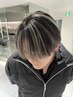 【新規限定】カット＋メンズハイライト(ハイブリーチ)　￥17180