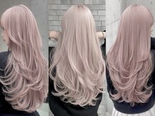 ロウル 渋谷(LOWRL)の雰囲気(透けるミルクティーベージュ/ピンクカラー/ホワイト学割U24/学割)