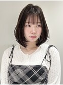 ミディアムボブ レイヤーカット【八王子】