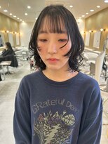 トパ タカオカ(topa takaoka)&nbsp;ボブウルフパーマ