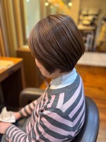 アリレイナ美容室 鎌倉店(ARIREINA) 鎌倉大人ショートボブ顔回りレイヤーカットくびれショート30代