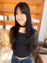 ユラギ フロム ユイマァル 倉敷(YURAGI from YUIMARL)&nbsp;倉敷レイヤーカット20代30代40代ハイレイヤーウルフ顔周りカット