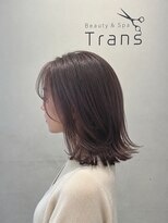 トランス(Trans)&nbsp;大人世代艶ラベンダーベージュ