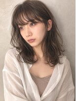 アン 流山おおたかの森コトエ店(un) ◆ゆるふわ小顔ミディアム【ミルクブラウン/ダークパープル】