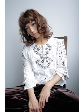 トッカ ヘアアンドトリートメント 難波店 ウェットウェーブミディ