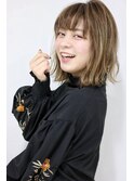 【CINQ】大柳 ナチュラル切りっぱなしボブ