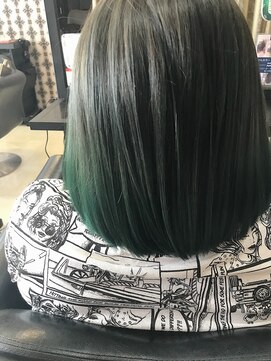 ヘアデザイン ダブル(hair design Double) グラデーションカラー