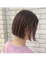 シュア(SURE) ミニボブ×ピンクベージュ【SURE 自由が丘】