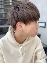 クーエフー(coo et fuu)&nbsp;グレーアッシュカラーのグランジマッシュ　短髪　モテ髪