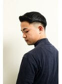 束感刈り上げビジネス七三ツーブロックアップバング184