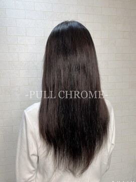 プルクローム(PULL CHROME) 【PULL EXTE】馴染ませカット/エクステ馴染む
