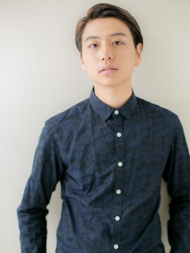 モッズヘアメン 札幌月寒店(mod's hair men) ≪mod's men≫ニュアンスカラーで七三分けオールバックd