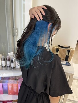 アライブ ハラジュク(ALIVE harajuku) ターコイズブルーインナーカラーryota