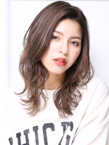 クラッチ 博多(CLUTCH)&nbsp;大人可愛い小顔美髪ショコラアッシュ顔周りレイヤーA6