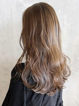 アルバム 渋谷パルコ(ALBUM) グレージュロング_グレージュカラーボブウルフ_ba355942