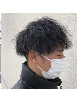 ゴットラトゥール(GOTTO LATOUR) 波巻スパイラルパーマで無造作×束感マッシュスタイル！