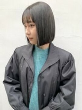 ヒート バイ アンカットラウンジ 渋谷(HEAT by UNCUT&LOUNGE) 黒髪ボブ/ミニボブ/丸みボブ/ボブ/内巻きボブ［渋谷］