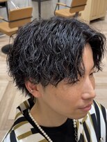 レイズ 名古屋(RAYS)&nbsp;波巻きスパイラルパーマセンターパート　　　h