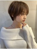 大人ショート/ショートカット/ショートボブ/30代40代/福岡天神/
