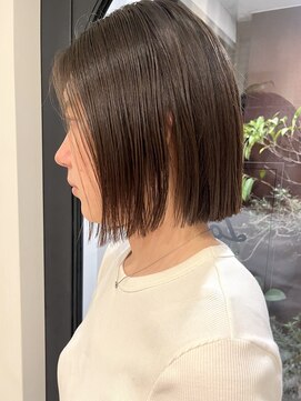 ローネス 表参道(LONESS) あごラインのぱつっとボブ◎