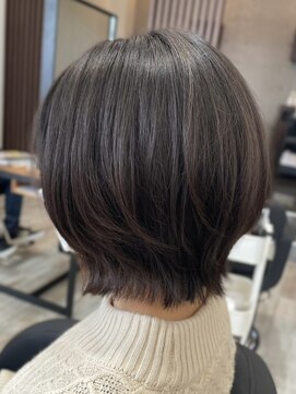 アトリエコア(Atelier Coa) 髪質改善トリートメントミルクティーベージュカラーくびれヘア