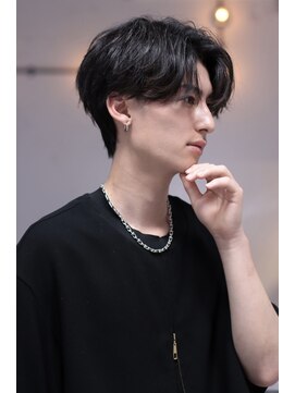 リップスヘアー 梅田アネックス(LIPPS hair) カルマセンターパートウルフ