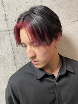 ヴィアージュ(Viage)&nbsp;センターパートマッシュ+インナーカラー