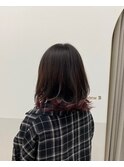 くすみピンク/ピンクグラデーション/ニュアンスカラー/韓国風