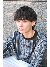 【波巻きスパイラルウルフ】波巻きスパイラルパーマ×メンズウルフ、絶壁解消できるパーマはこれ！