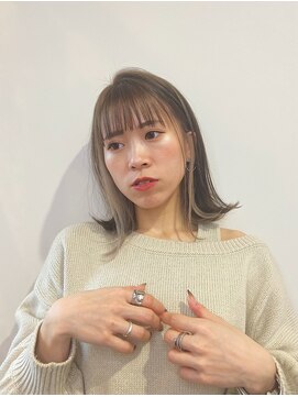 ランリ 名古屋名駅(ranri) BOB×earring color  NANAMI