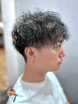 スカイ(SKY) 波巻きパーマ/ツイスパ/メンズパーマ/カット/福井/木田/花堂