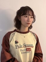 カルテ(QUARTE) プードルパーマ×ボブ