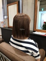 ミモザ ビカミドウ 自由が丘(Mimosa Bigamido)&nbsp;▼40代切りっぱなしボブ　大人におすすめボブヘア