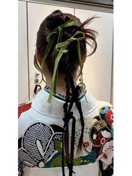 スタイル 横浜(STYLE) 卒業式ヘアセット/カチモリ/アレンジ/編みおろし/ヘアセット