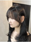 小顔顔まわりカット
