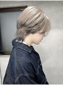 ホワイトミルクティーカラー×ブラック