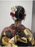 成人式ヘアセット