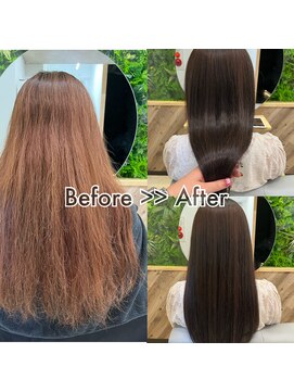 エヌ 北千住(N) 暗髪×最新トリートメント